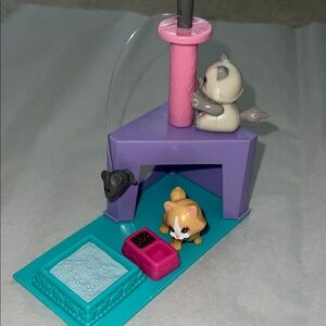 Vintage Littlest Pet Shop Cutesy Kittens Set -complete-VGG